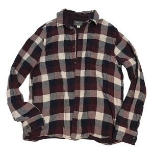 Denver Hayes Untucked Modern Fit 100% Cotton Plaid Shirt